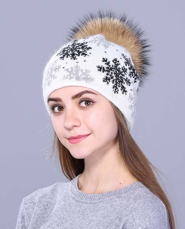 Real mink knitted Beanie Real mink knitted Beanie