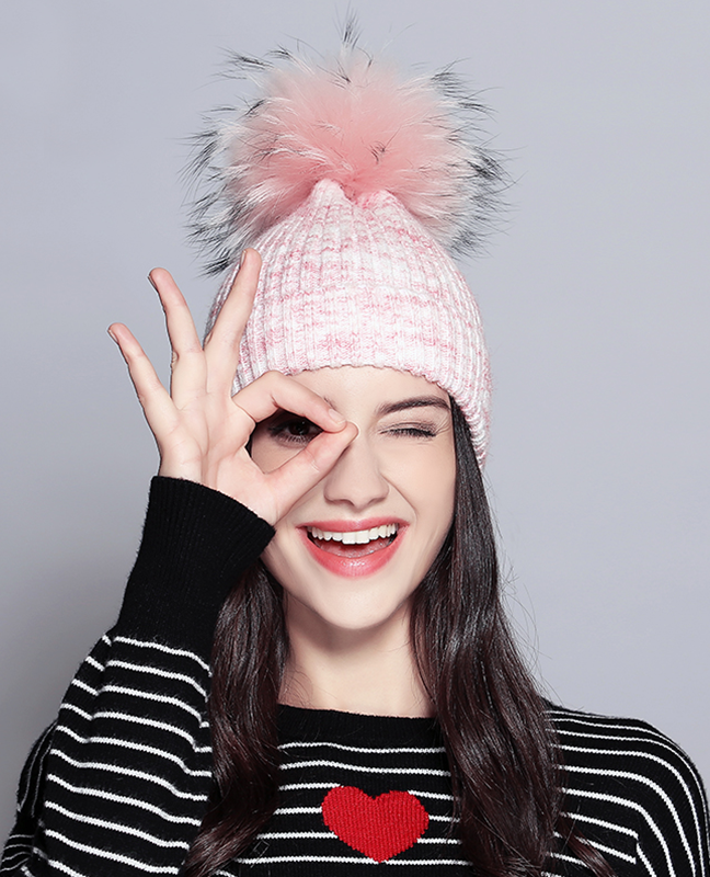 Premium Raccoon Fur Beanie Premium Raccoon Fur Beanie