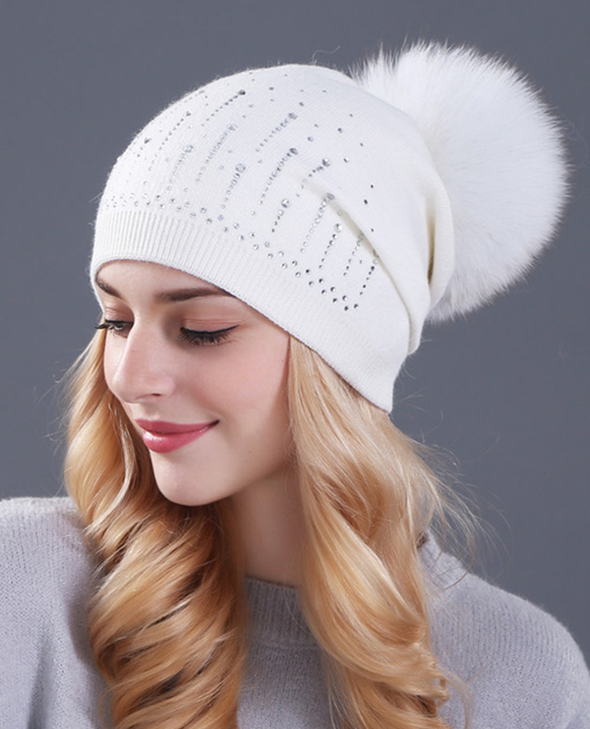 Rabbit fur Winter hat Rabbit fur Winter hat