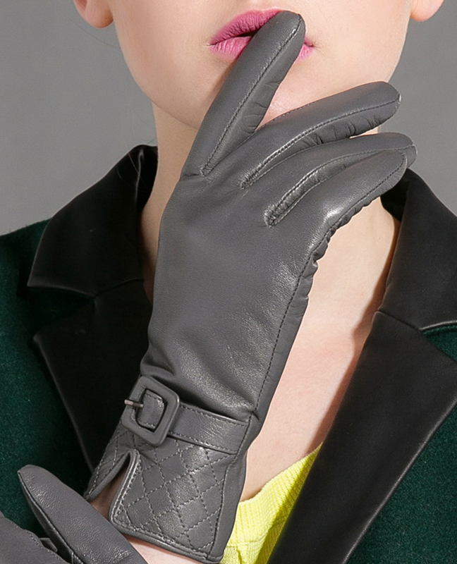 Premium Goatskin Grey Leather Glove Premium Goatskin Grey Leather Glove