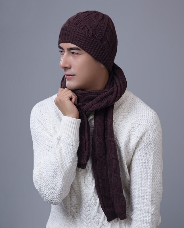 Hat and Scarf Hemp Pattern set Hat and Scarf Hemp Pattern set