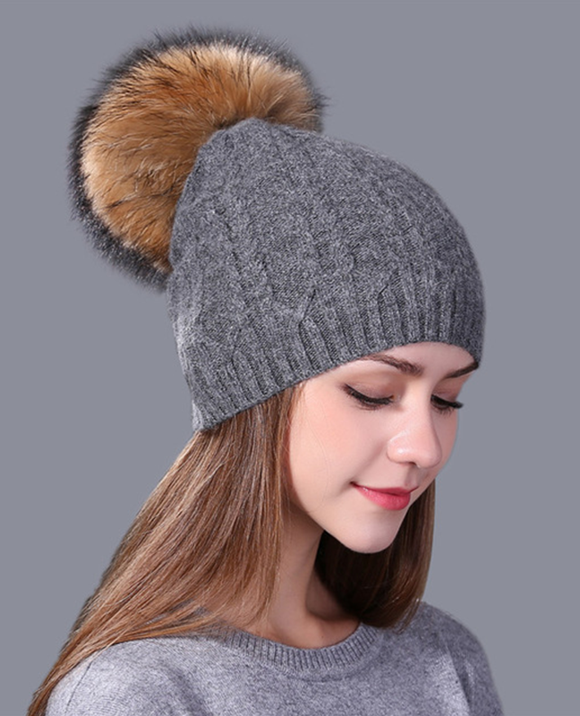 Real fox fur winter hat Real fox fur winter hat