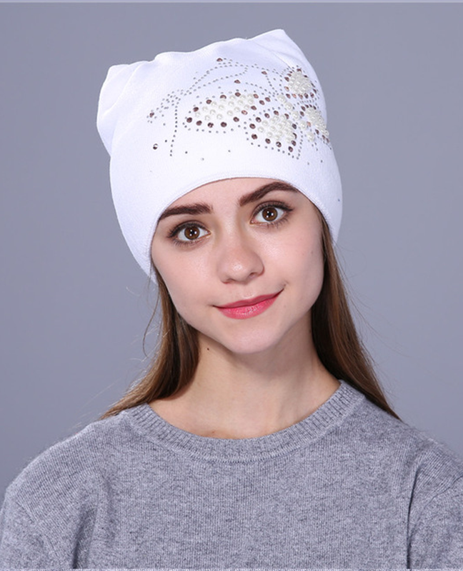 Luxury knitted Butterfly beanie Luxury knitted Butterfly beanie