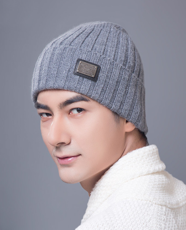 Winter Knitted Cashmere beanie Winter Knitted Cashmere beanie