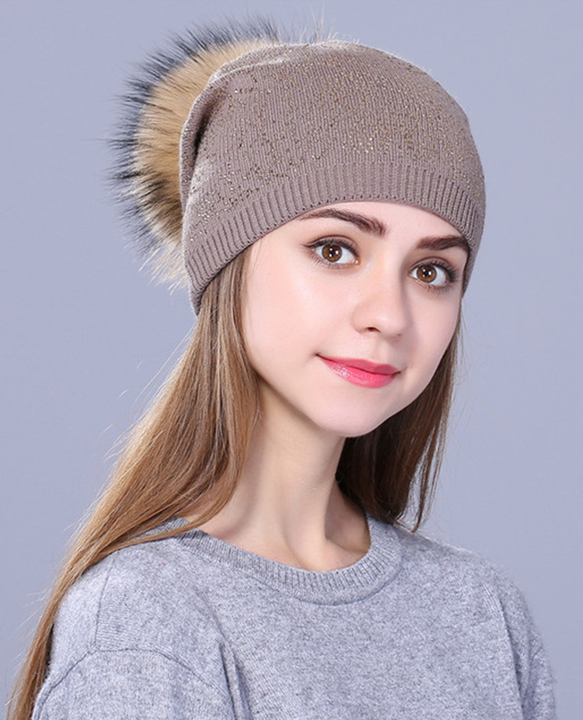 Rhinestone Winter hat Rhinestone Winter hat