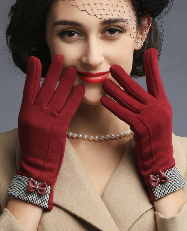 Victoria Bow Knot Winter Glove Victoria Bow Knot Winter Glove