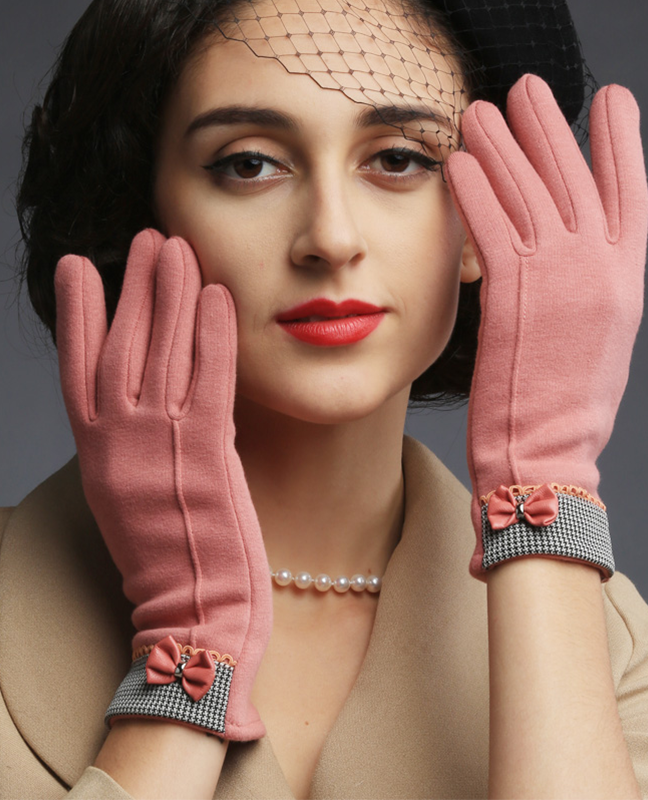 Victoria Bow Knot Winter Glove Victoria Bow Knot Winter Glove